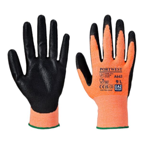 Amber Cut B Nitrile Foam Glove