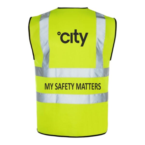 Standard Hi-Vis Waistcoat (My Safety Matters) - Image 2