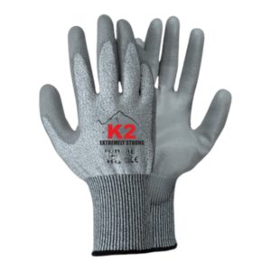 K2 Cut D PU Gloves