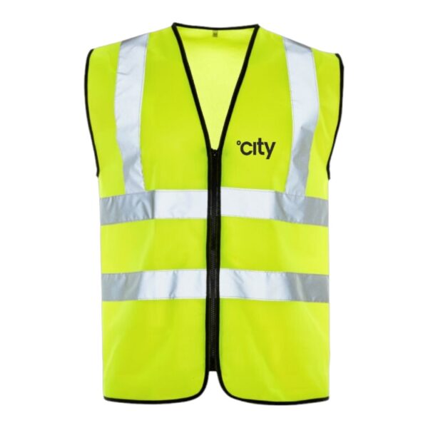 Standard Hi-Vis Zipped Waistcoat