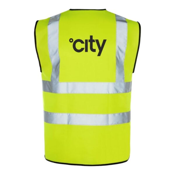 Standard Hi-Vis Zipped Waistcoat - Image 2